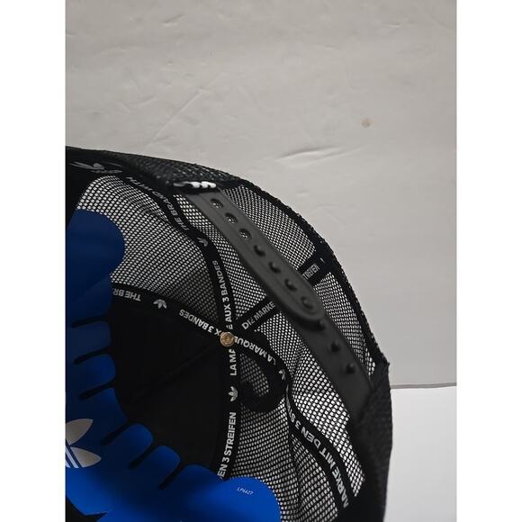 Adidas Originals Dispatch Trucker Hat - Sleek Black - Adjustable - Picture 7 of 10